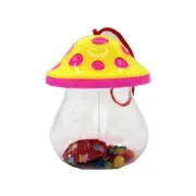 Fish Bowl Plastic Desktop Aquarium for Tank Round Durable Fish for Tank Mini