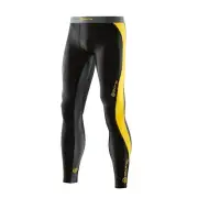 SALE | SKINS DNAMIC MENS COMPRESSION LONG TIGHTS - BLACK / CITRON
