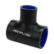 Proflow Hose Tubing Silicone T-Hose 2.75'' x 1.00'' Side Leg 102x45mm Black