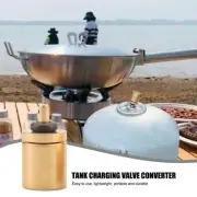 BBQ Propane Gas Refill Adapter Cylinder Tank Coupler Heater Bottle Tool