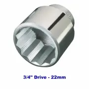 Kincrome KC130C - Socket 3/4" Drive 22mm