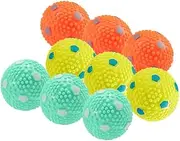 WIGGLYTAIL Dog Balls 9 Pcak, Interactive Pet Self Playing for Small Dogs and Puppies for Automatic Dog Ball Launcher(2 Inches Balls)
