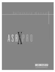 Ensoniq ASR-X PRO Reference Manual