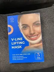 New V Line Mask Double Chin Reducer Strap Face Lifting Slimming Nake Contour AM