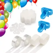 Catzon Decorating Strip Kit for Arch Garland Balloon Tape Strip for Party Wedding Birthday Xmas Baby Shower DIY