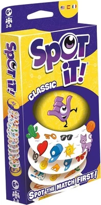 Asmodee Spot It! Classic Card Game (2024 Refresh) - Eco-Blister Edition,...