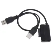 USB 2.0 To 13Pin (7pin+6pin) Sata Adapter Converter Cable For DVD-ROM CD-ROM