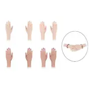 Practice Mannequin Hand Realistic Female Hand for Nail Art Bracelet Manicure
