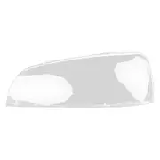 For 2004-2010 Car Front Headlight Lens Cover Headlight Lamp Replacement Shell,Left Transparent