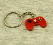 RED CONSOLE CONTROLLER KEYCHAIN Car Keys Mini Gaming Gamer Cool Xbox Badass