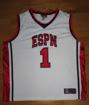 Vintage ESPN Label - ESPN SPORTS CENTER No. 1 (2XL) Basketball Jersey