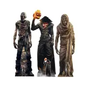 The Undead Lifesize Cardboard Cutout Halloween Collection of 3 Standees - Spooky
