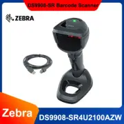 Zebra DS9908-SR4U2100AZW Standard Range USB 2D Corded Barcode Scanner with Cable