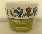 Pyrex Ware By Corning Store ‘N’ See Country Festival 1 Pint Storage Container