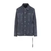 [Rick Owens Drkshdw] Rick Owens Drkshdw-Grey Lido Worker Cotton Pants-Uomo S STAND