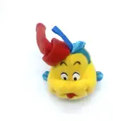 Vintage McDonald's Plush Ornament Little Mermaid Flounder NIB 1989