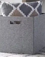 Better Homes & Garden™ ~ GRAY ~ 12.75" ~ Fabric Storage Cube/Bin