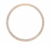 18K Rose Gold Fluted Bezel Watch Part For Rolex Midsize Datejust 31MM