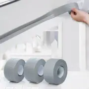 Bath Kitchen PVC Caulk Tape Sealant Strip Self Adhesive Toilet Wall Sealing Tape