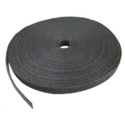 Dynamix CAB2012V Hook & Loop Roll - 20m x 12mm - Black Dual Sided [CAB2012V]