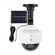 Solar Power Dummy Fake Security CCTV Camera LED Light Surveillance Outdoor