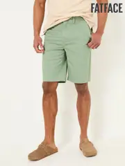 FatFace Mawes Green Chino Shorts (AJ1394) | $102