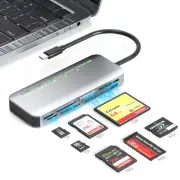 Memory Stick Pro Duo Card Reader, 7 in1 Memory Stick Pro Duo Adapter USB C fo...