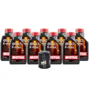 9L Motul 8100 X-MAX 0W40 Wix Filter Motor Oil Change Kit API SN (for: Honda)