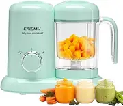 Kobuer 4 in 1 Baby Food Maker, Multifunction Baby Food Processor and Steamer, Puree Blender, Multifunctional Baby Puree Maker, Mini Food Grinder Cooking