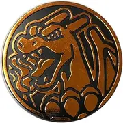 Pokemon Official Coin - Charizard - Holo FOIL Shiny - Trading Card Game Flipping Coin