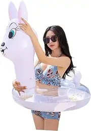 KICHOUSE 1pc Water Floating Ring Animal Swim Floats PVC Swim Ring Swimming Swimming Pool Floats Tots Floaties Water Floaties for Sequin Swim Rings Float Water Ring