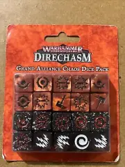 Warhammer Underworlds: Direchasm Grand Alliance Chaos Dice Pack GW New Sealed