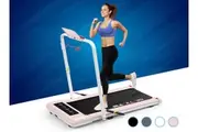 BLACK LORD Treadmill 2 IN 1 Electric Walking Pad 400mm Hydraulic Foldable