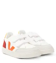 [Veja Kids] Veja Kids V-12 leather sneakers UK 12 red