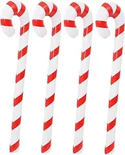 BESPORTBLE Adorable Candy Cane Santa Crutch Balloons Portable Xmas Decor Party Candy Canes Balloons