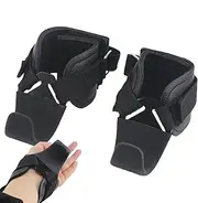 Rissunkv Weight Lifting Wrist Wraps,Weightlifting Straps Wrist Strap Lifting Hooks | 2X Gym Accessories for Men, Anti-Skid & Heavy Duty for Bodybuilding