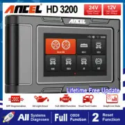 ANCEL HD3200 Heavy Duty Truck Scanner Full System DPF Oil Reset Diagnostic Tool