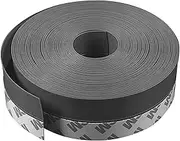 5M Weather Stripping Door Seal,Door Seal Strip Window Seal Silicone Sealing Tape for Door Draft Stopper Adhesive Tape for Doors Windows and Shower Glass Gaps 2pcs(Black,35MM)