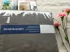 Sheridan Single Bed Sheet Set or Euro Pillowcase in charcoal