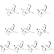 10Pcs Acrylic Display Stands for Geodes Minerals