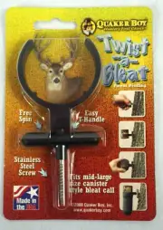 Quaker Boy Twist-A-Bleat for Mid-Large Size Canister Style Bleat Call NEW