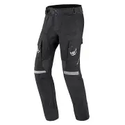 Cargo Black Waterproof Textile Motorcycle Pants