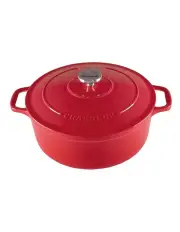 [Chasseur] Round French Oven 5 Litre in Federation Red