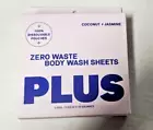 Body Wash Sheets - Zero Waste - Dissolvable - Coconut And Jasmine Lot Of 10