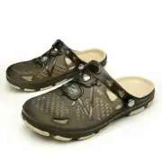 Mens Slip On Garden Mules Clogs Shoes Sports Sandals Beach Water Slippers US