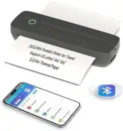 DOLEWA Portable Thermal Printer | Wireless Bluetooth Inkless Printer