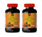 brain health supplement health mental - ORGANIC GREENS COMPLEX - ginger pills 2B