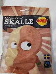Bubs Swedish Candy Sour Cola Skulls 90gr Bag