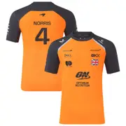 McLaren 2025 Team Lando Norris Driver Set Up T-Shirt - Autumn