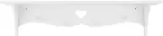 Mounted Shelf Floating Shelves Carved Wall Hanging Hollow Decoration Coat Rack Hook for Kitchen Bedroom Living Room